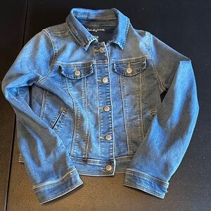 Cat & Jack Classic Blue Girls Jean Jacket L10/12